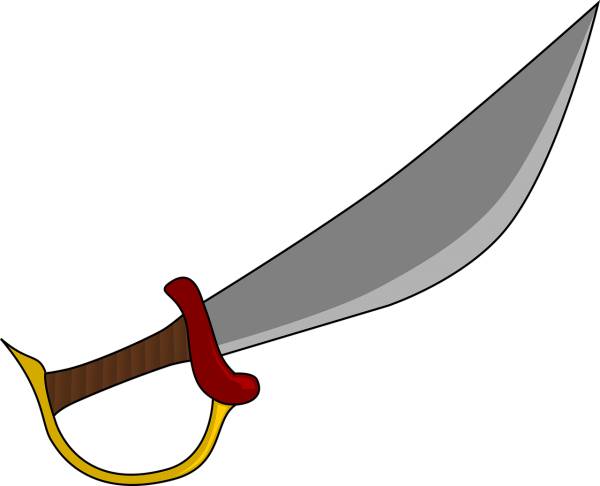 sword blade knife weapon steel  svg vector cut file