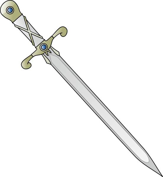 sword blade weapons weapon steel  svg vector cut file