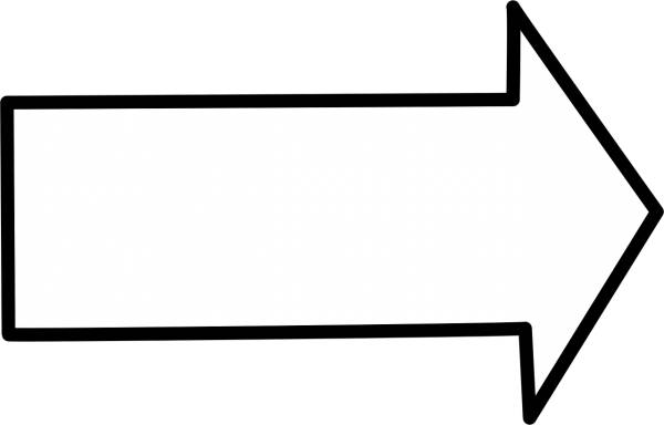 arrow right shape sign symbol  svg vector cut file