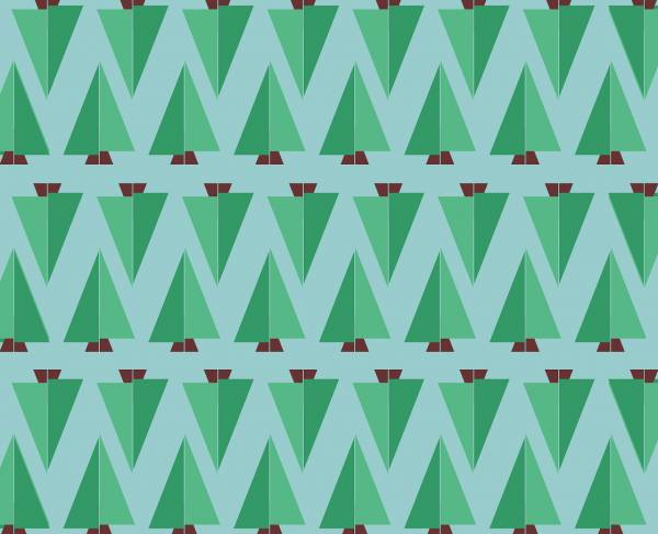 christmas trees spruce holidays  svg vector cut file