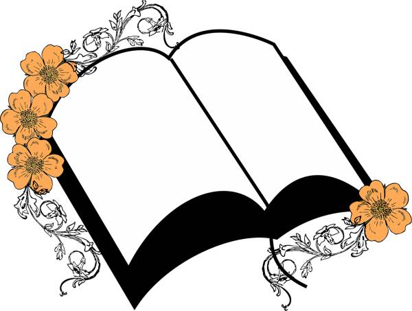 floral journal record bible  svg vector cut file
