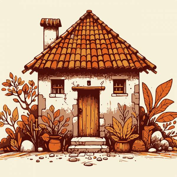 house rotten countryside old  svg vector cut file