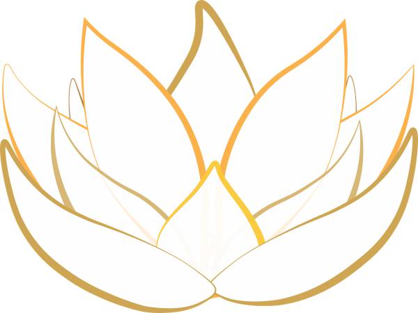 lotus transparent blossom graphic  svg vector cut file