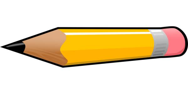 pencil sharp school supplies  svg vector cut file