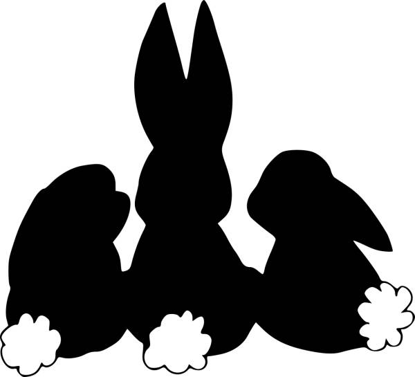 animal bunny hare rabbit  svg vector cut file