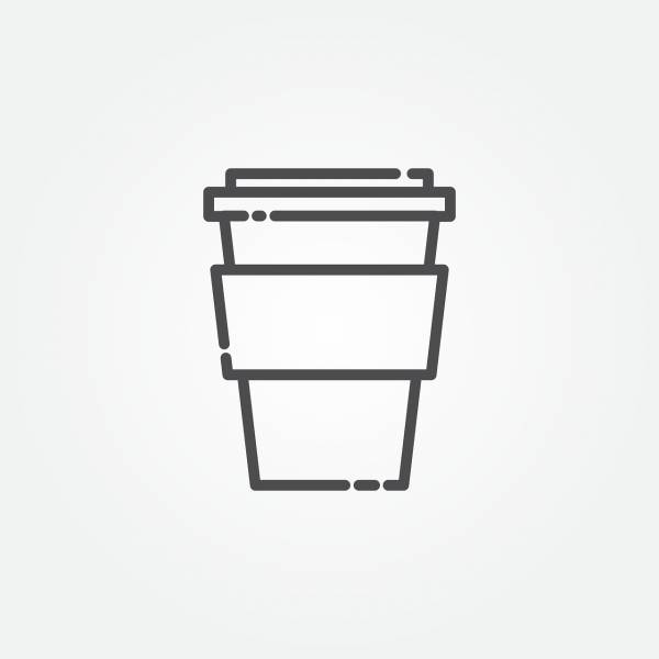 coffee icon drink cafe symbol cup  svg vector cut file