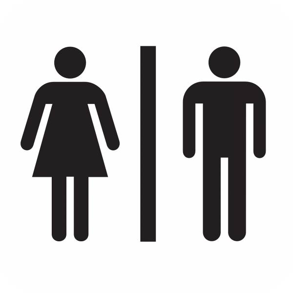 restroom bathroom sign ladies  svg vector cut file