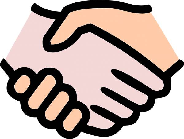 hand hands handshake contract  svg vector cut file