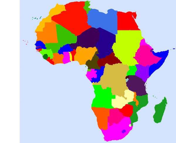 africa madagascar countries  svg vector cut file
