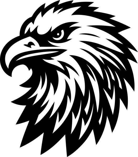 ai generated eagle bird wildlife  svg vector cut file