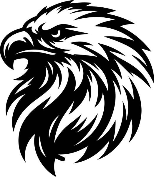 ai generated eagle bird wildlife  svg vector cut file