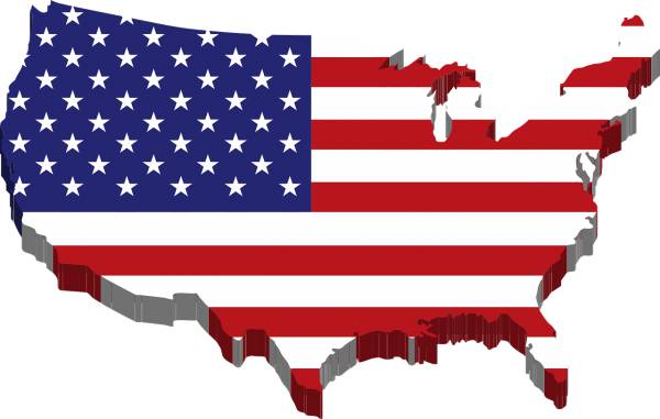 america borders country flag map  svg vector cut file
