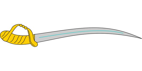battle blade sword war weapon  svg vector cut file