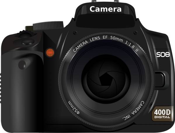 camera lens photography  svg vector cut file