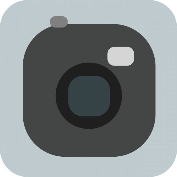 camera photo flat simple pictures  svg vector cut file