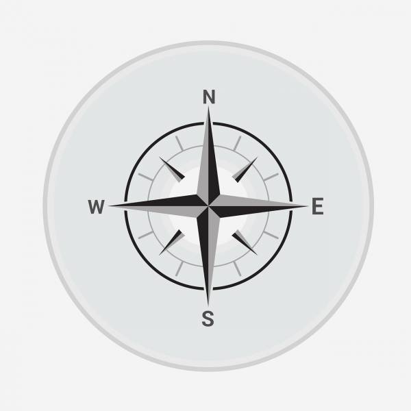 compass map instructions navigation  svg vector cut file