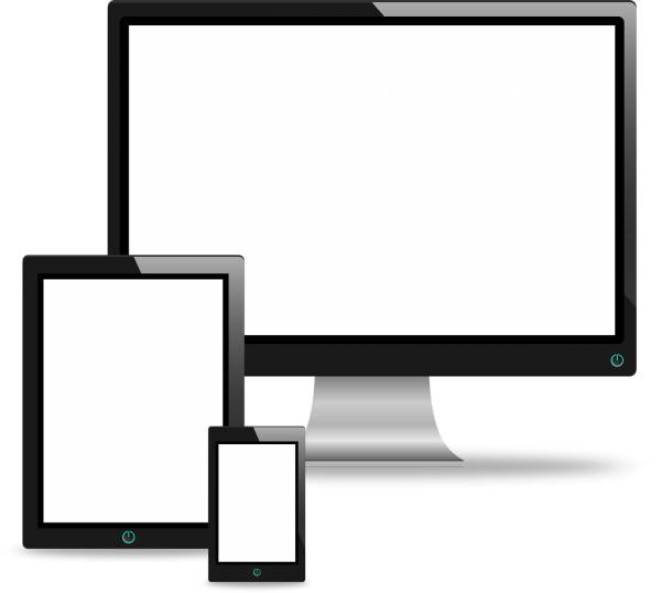 computer pc tablet phone  svg vector cut file