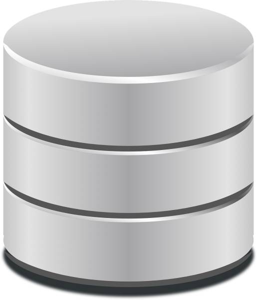 database data storage information  svg vector cut file