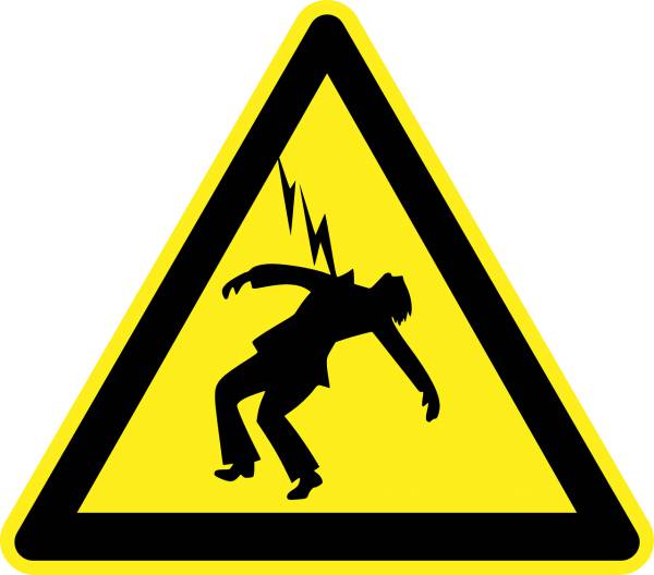 electricity flash lightning danger  svg vector cut file
