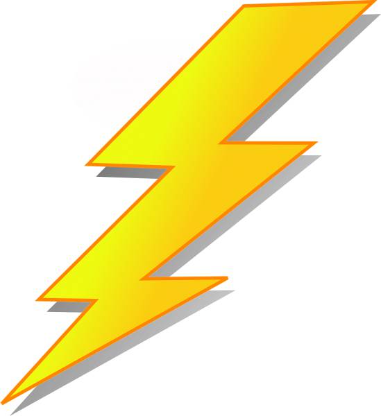 flash lightning thunderstorm  svg vector cut file