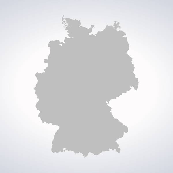 germany map germany map contour  svg vector cut file
