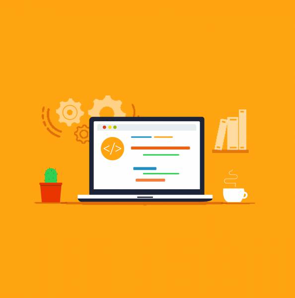 laptop gears computer internet  svg vector cut file