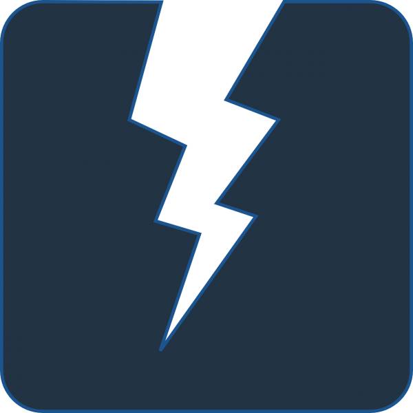 lightning electricity high voltage  svg vector cut file