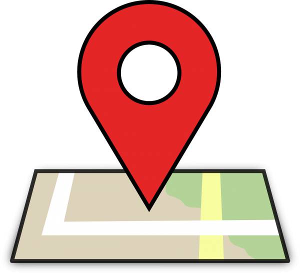 location map pin pinpoint point  svg vector cut file