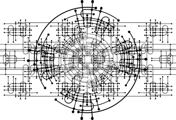 network connections communication  svg vector cut file