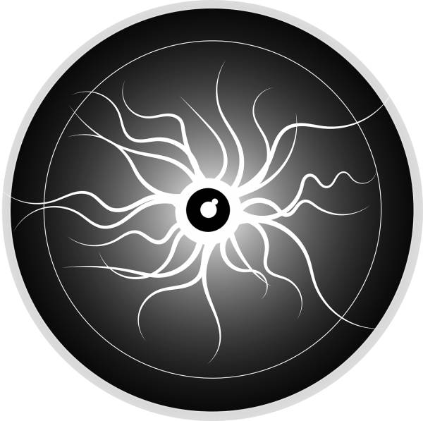 plasma globe lightning plasma  svg vector cut file