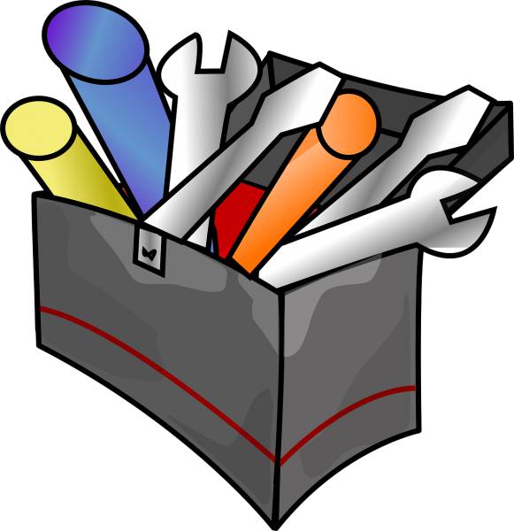 toolbox metallic maintenance  svg vector cut file