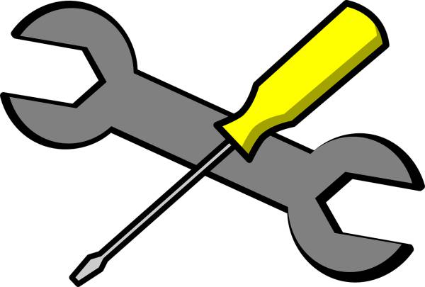 tools spanner screw driver wrench  svg vector cut file