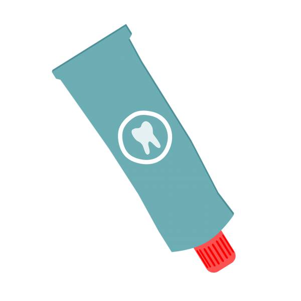 toothpaste toothbrush brush teeth  svg vector cut file