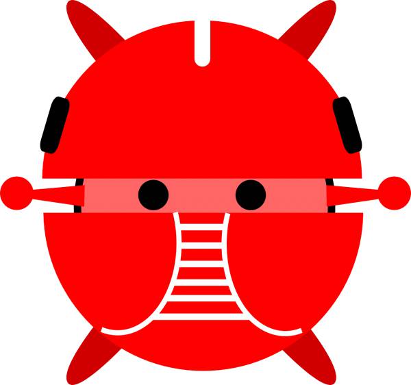 android robot  svg vector cut file