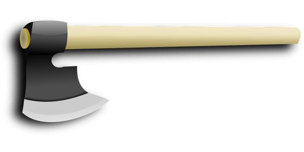 axe forest tool wood  svg vector cut file