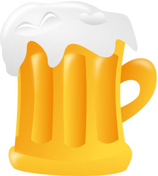 beer drink glass refreshing  svg vector cut file