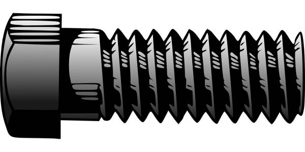bolt fastener fixing thread  svg vector cut file