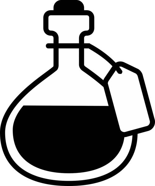 brew drank potion alchemy magic  svg vector cut file
