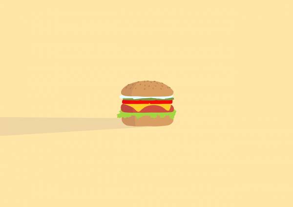 burger food meal fast food  svg vector cut file