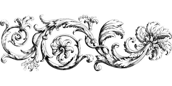 divider flourish ornamental  svg vector cut file