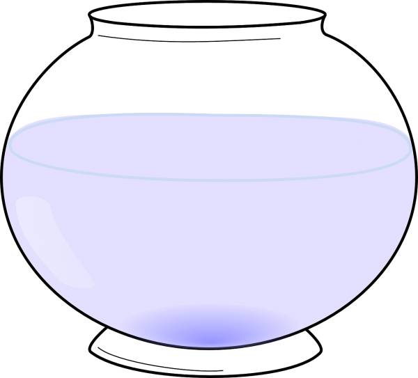 fishbowl aquarium water glass  svg vector cut file