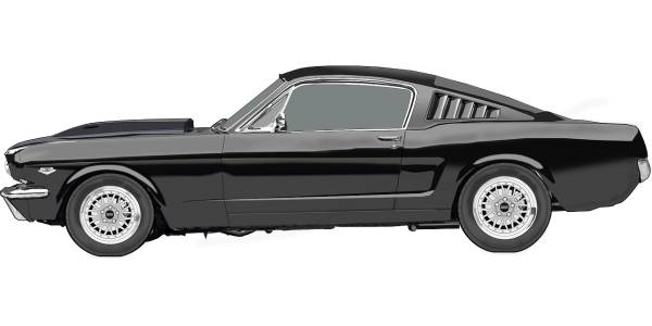 ford mustang car racing car  svg vector cut file