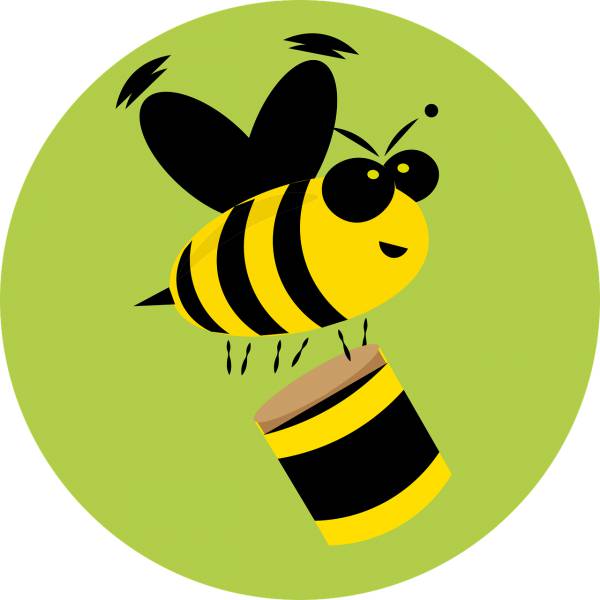 insect bee honey entomology  svg vector cut file
