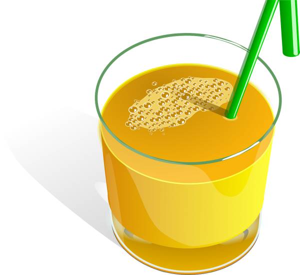 juice drink glass orange juice  svg vector cut file