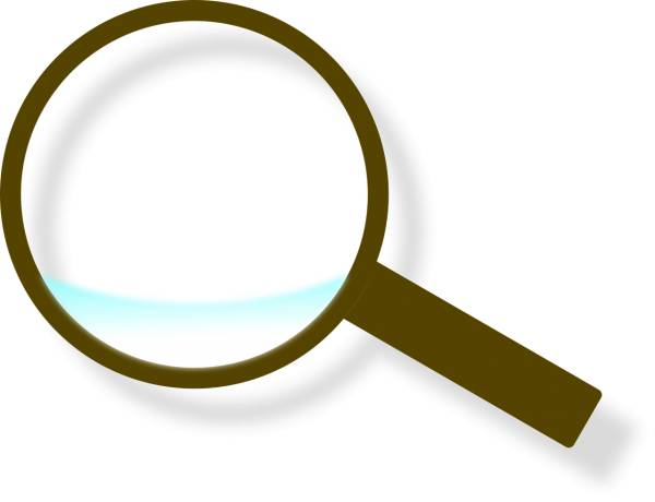 magnifying glass glass wood lens  svg vector cut file