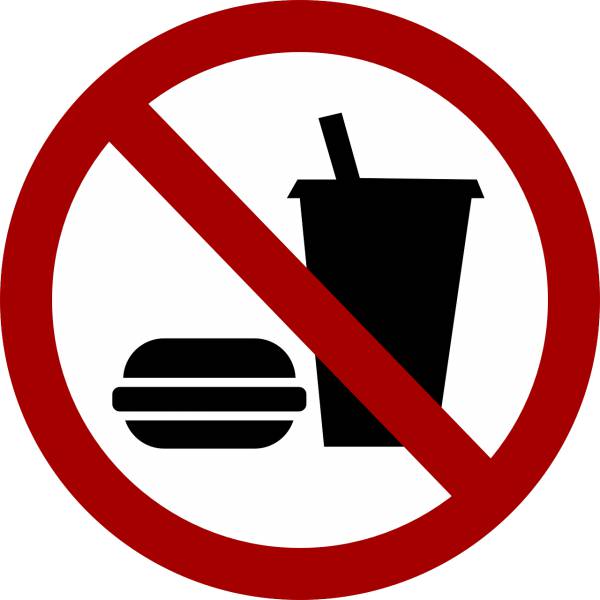 no food no eating food ban  svg vector cut file