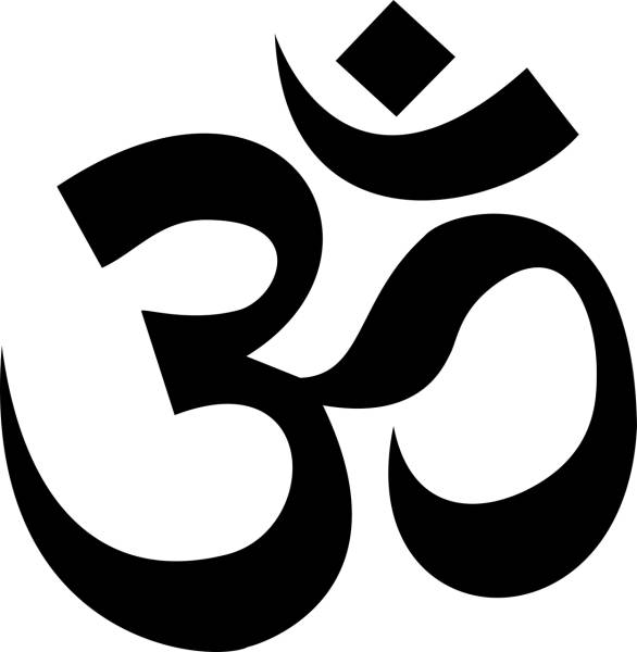 om buddhism devanagari hinduism  svg vector cut file