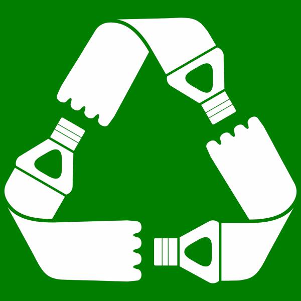 recycle bottle plastic glass  svg vector cut file