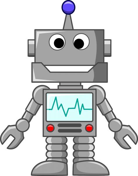 robot mustache science mechanical  svg vector cut file