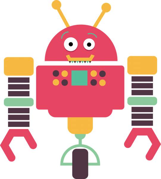 robot robotic technology software  svg vector cut file